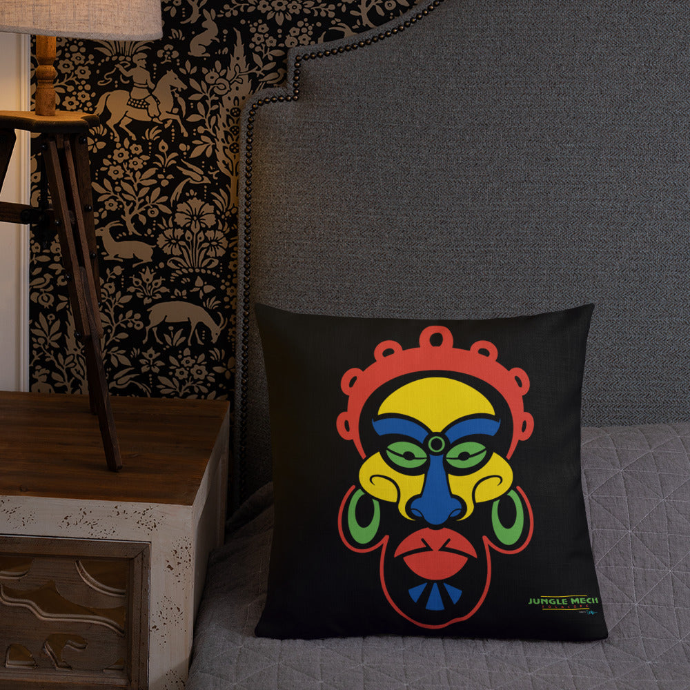 JMFL Mask 01 - Double Sided Design - Premium Pillow