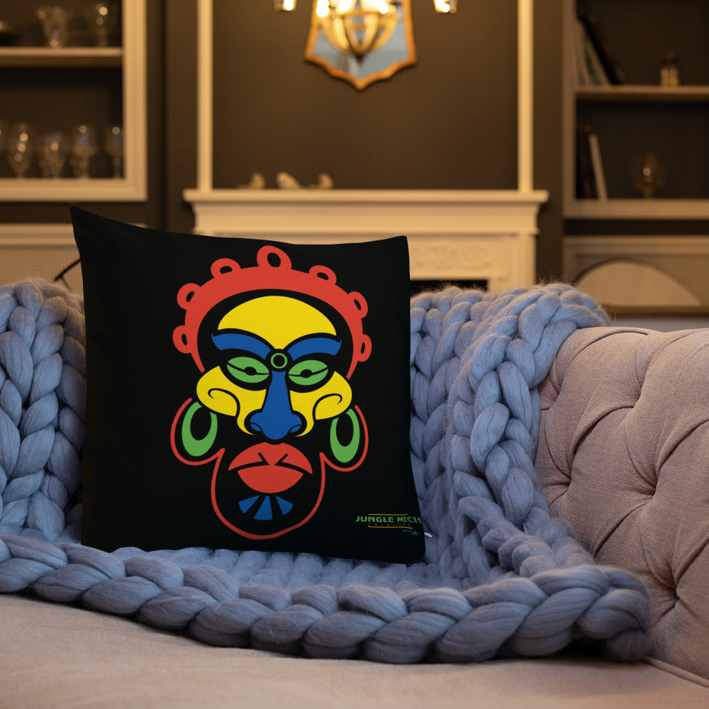 JMFL Mask 01 - Double Sided Design - Premium Pillow