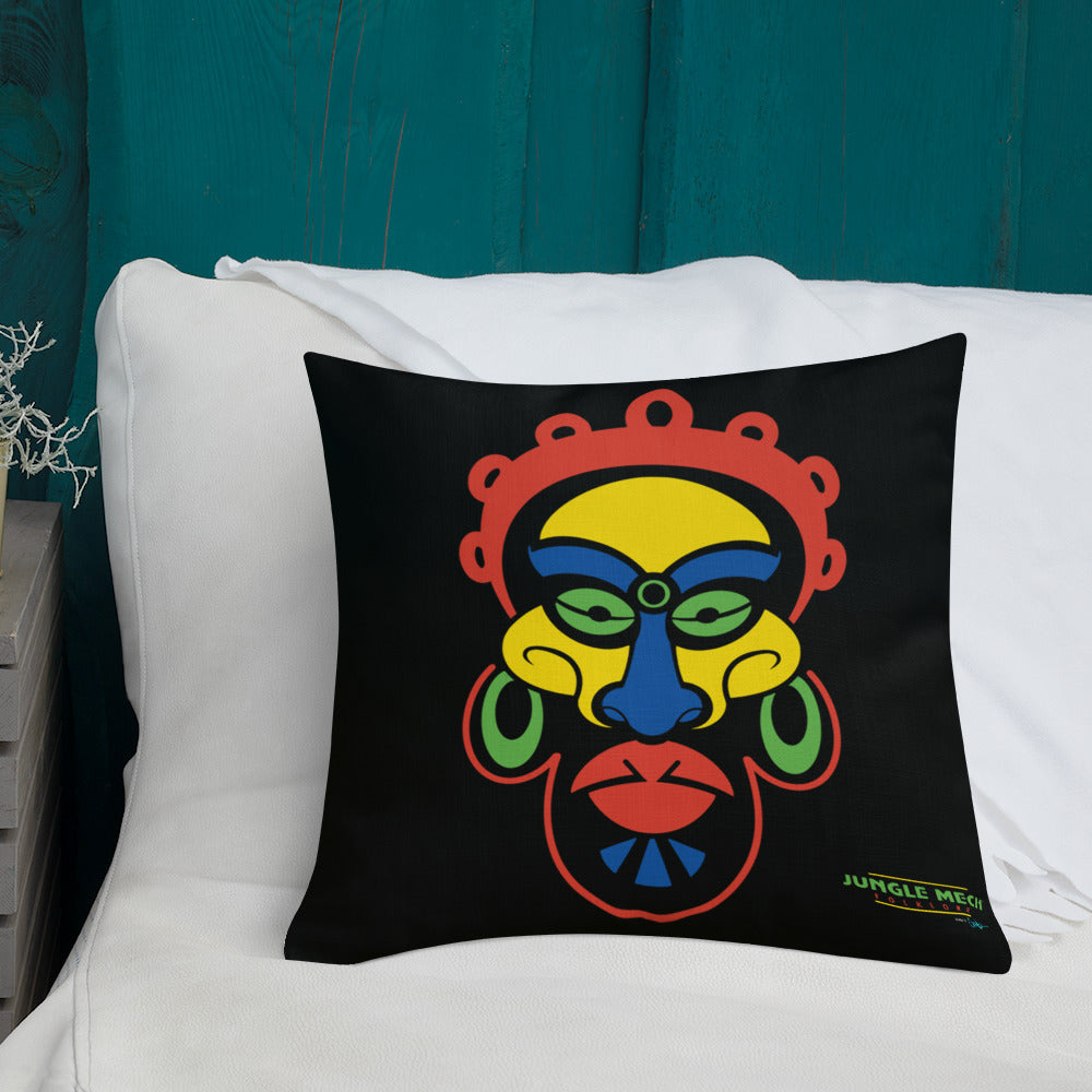 JMFL Mask 01 - Double Sided Design - Premium Pillow