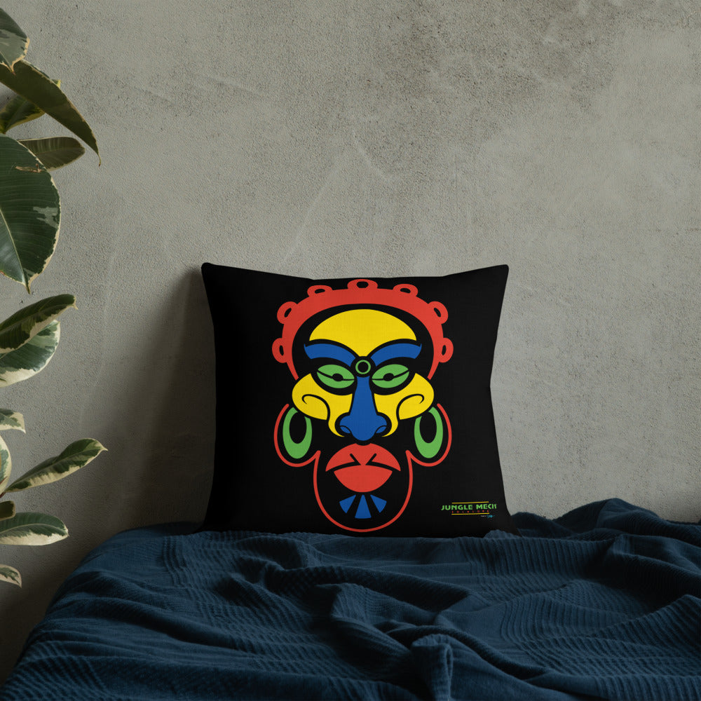 JMFL Mask 01 - Double Sided Design - Premium Pillow