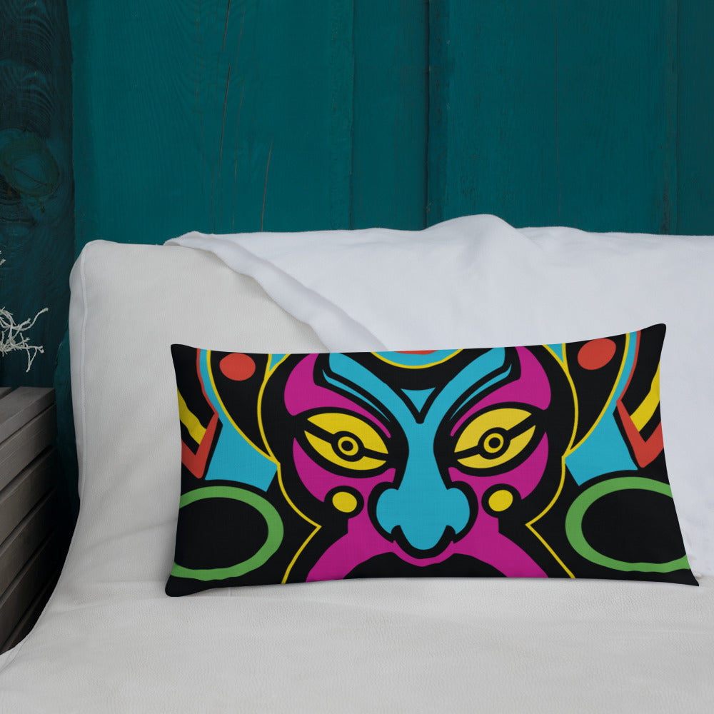 JMFL Mask 02 - Double Sided Design - Premium Pillow