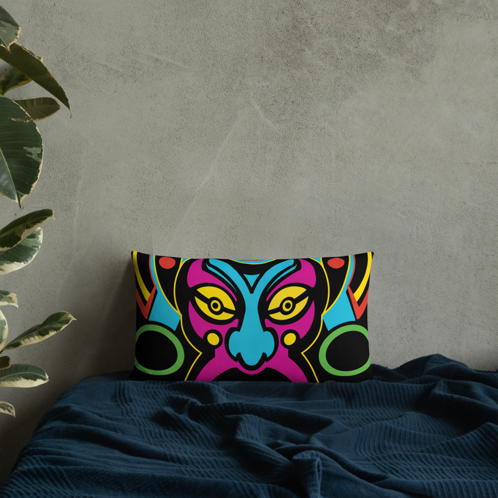 JMFL Mask 02 - Double Sided Design - Premium Pillow