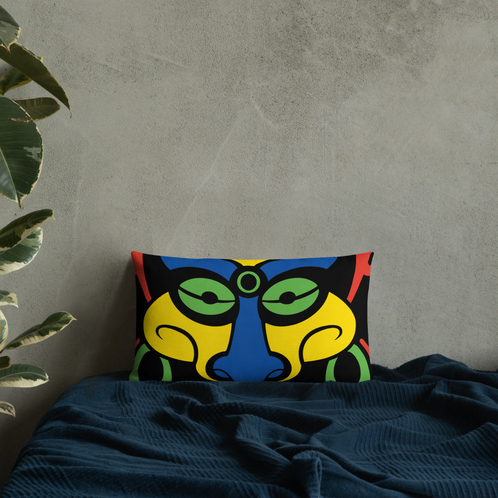 JMFL Mask 01 - Double Sided Design - Premium Pillow