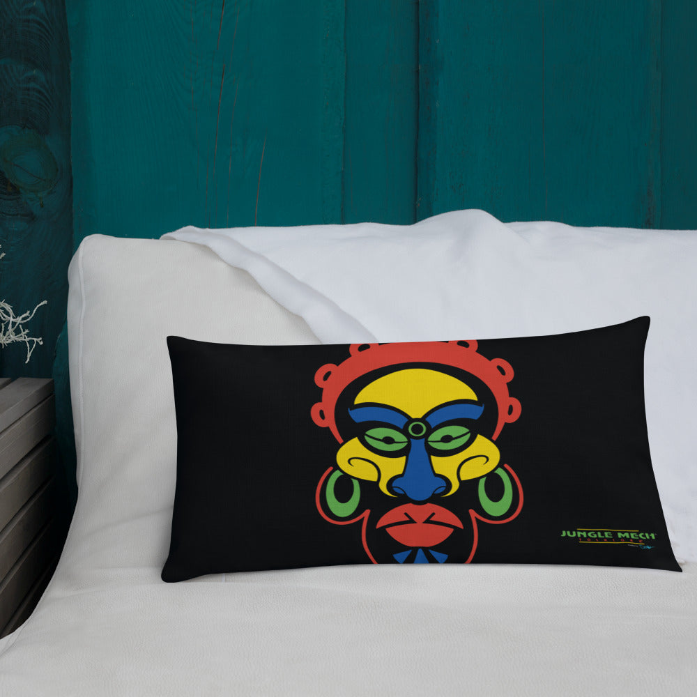 JMFL Mask 01 - Double Sided Design - Premium Pillow