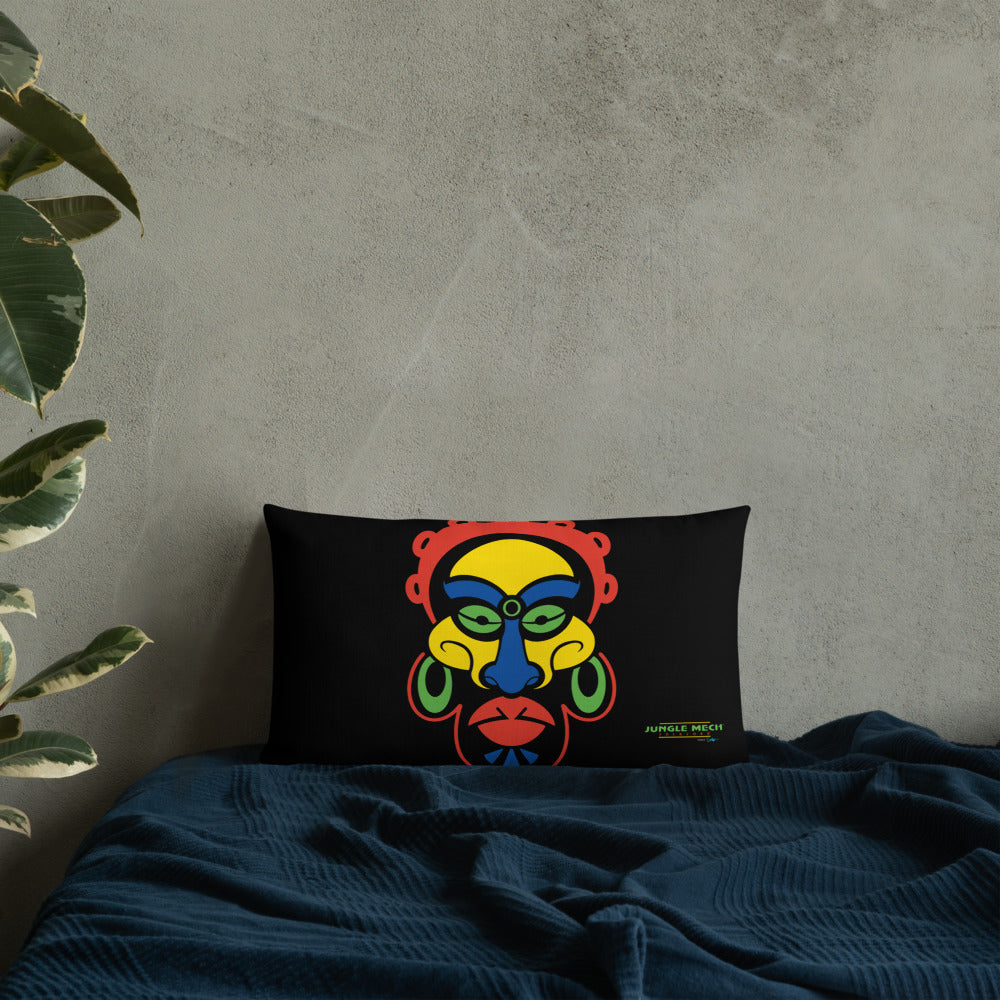 JMFL Mask 01 - Double Sided Design - Premium Pillow