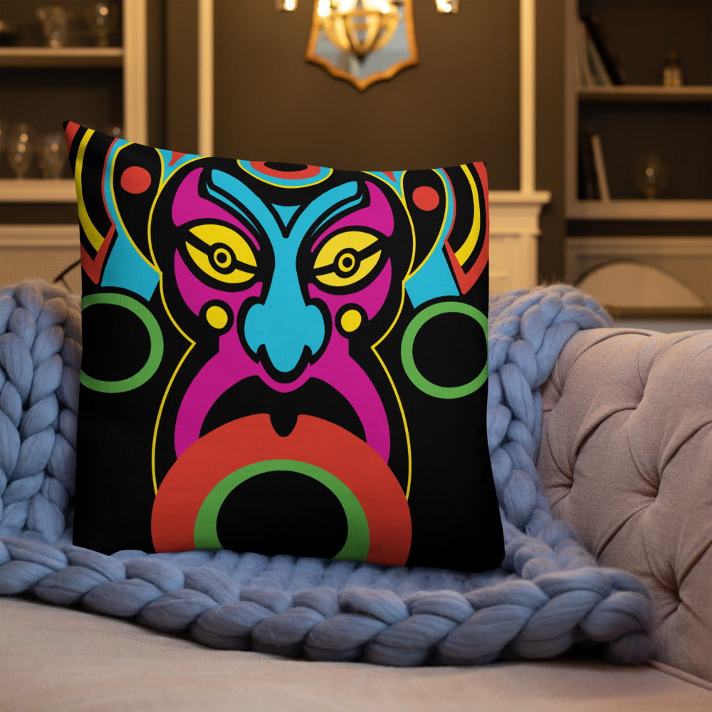 JMFL Mask 02 - Double Sided Design - Premium Pillow