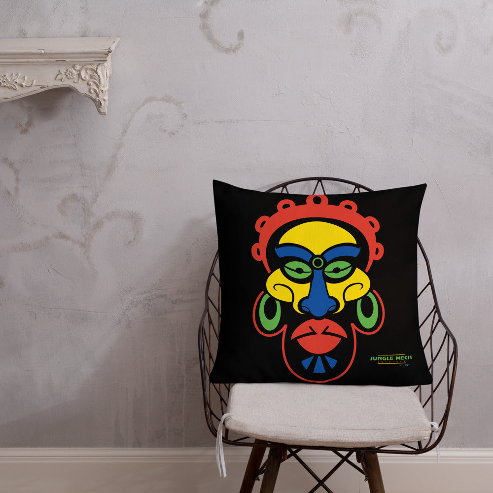 JMFL Mask 01 - Double Sided Design - Premium Pillow