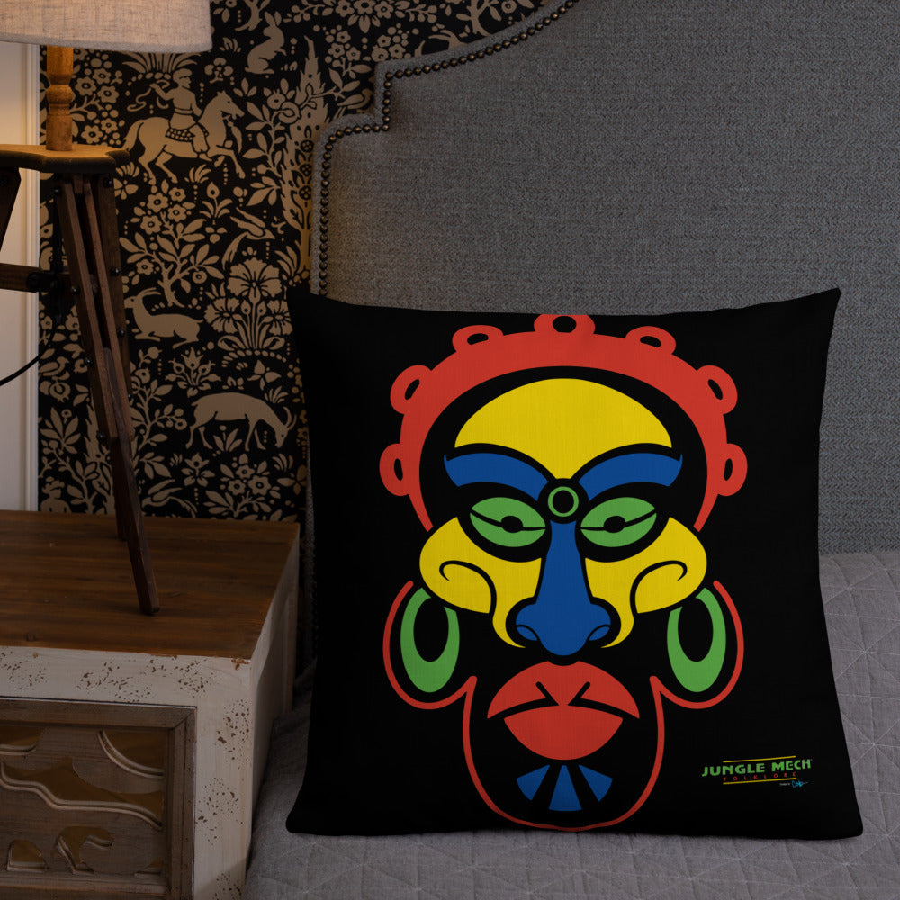 JMFL Mask 01 - Double Sided Design - Premium Pillow