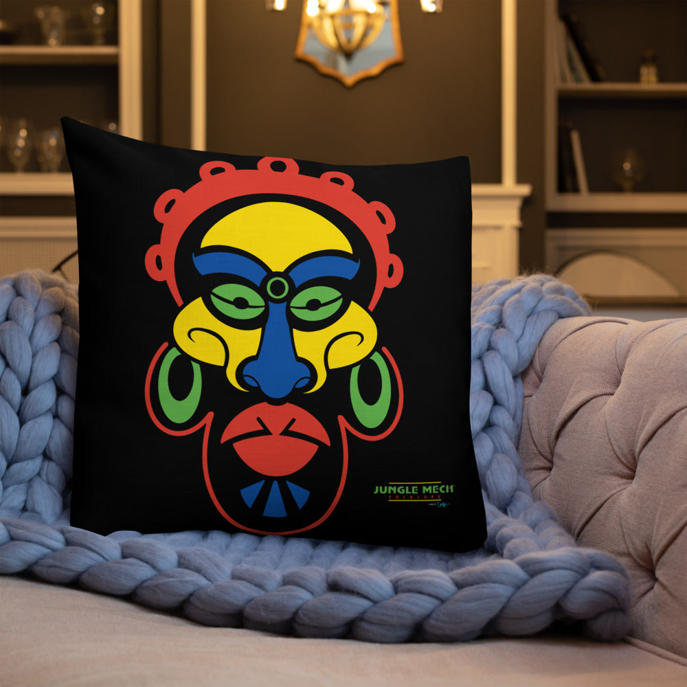 JMFL Mask 01 - Double Sided Design - Premium Pillow