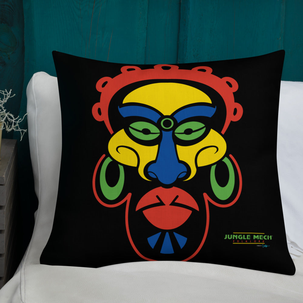 JMFL Mask 01 - Double Sided Design - Premium Pillow