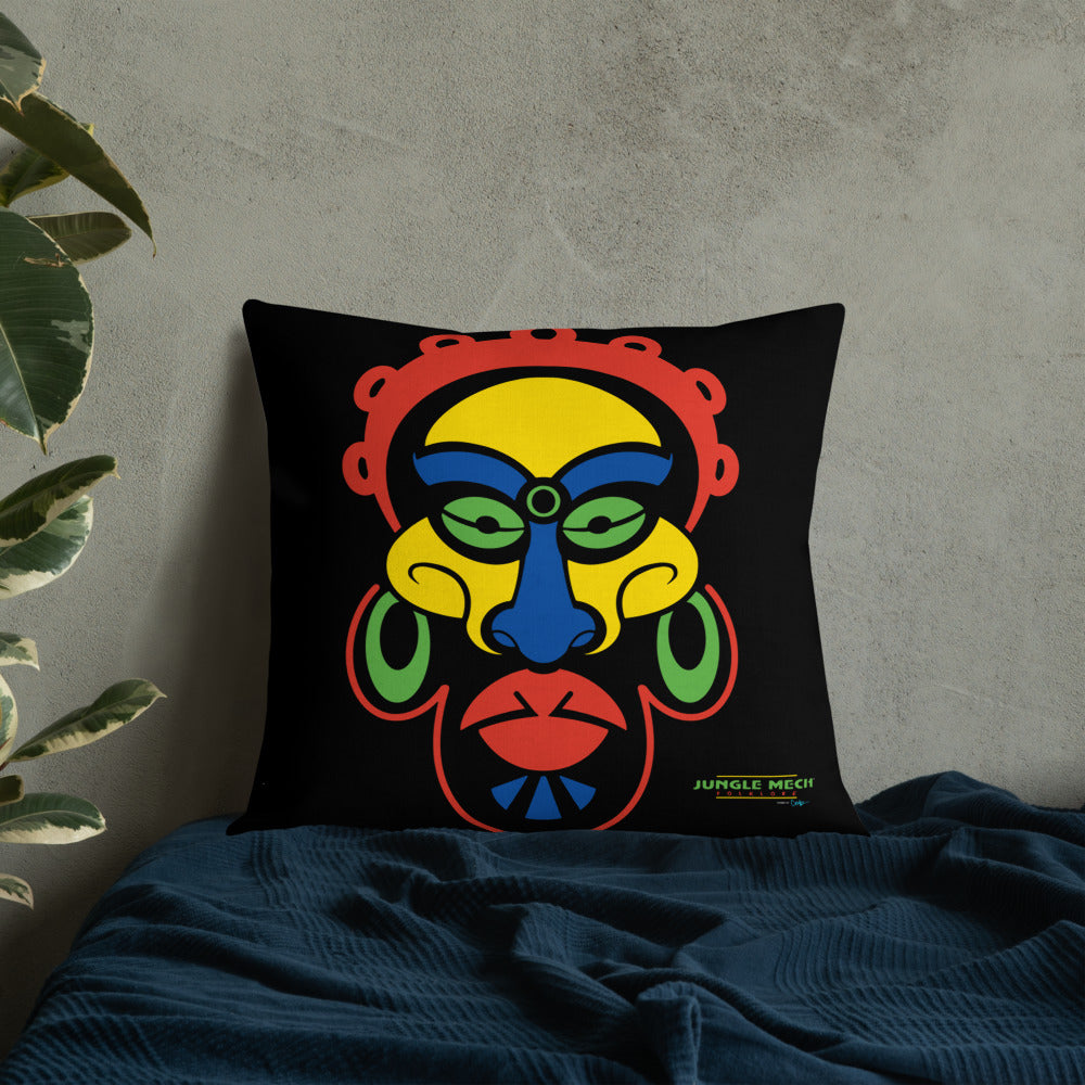 JMFL Mask 01 - Double Sided Design - Premium Pillow