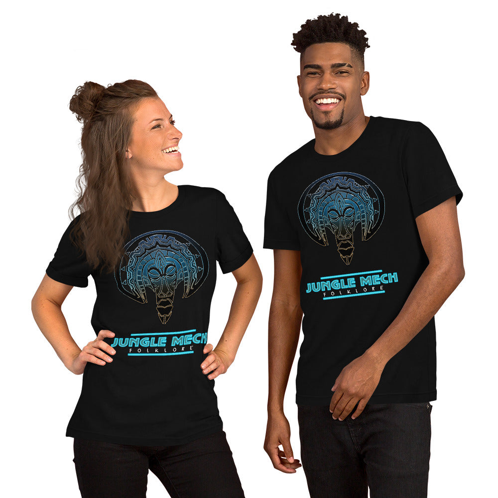 JUNGLE MECH FOLKLORE — THE MECH LOGO Short-Sleeve Unisex T-Shirt