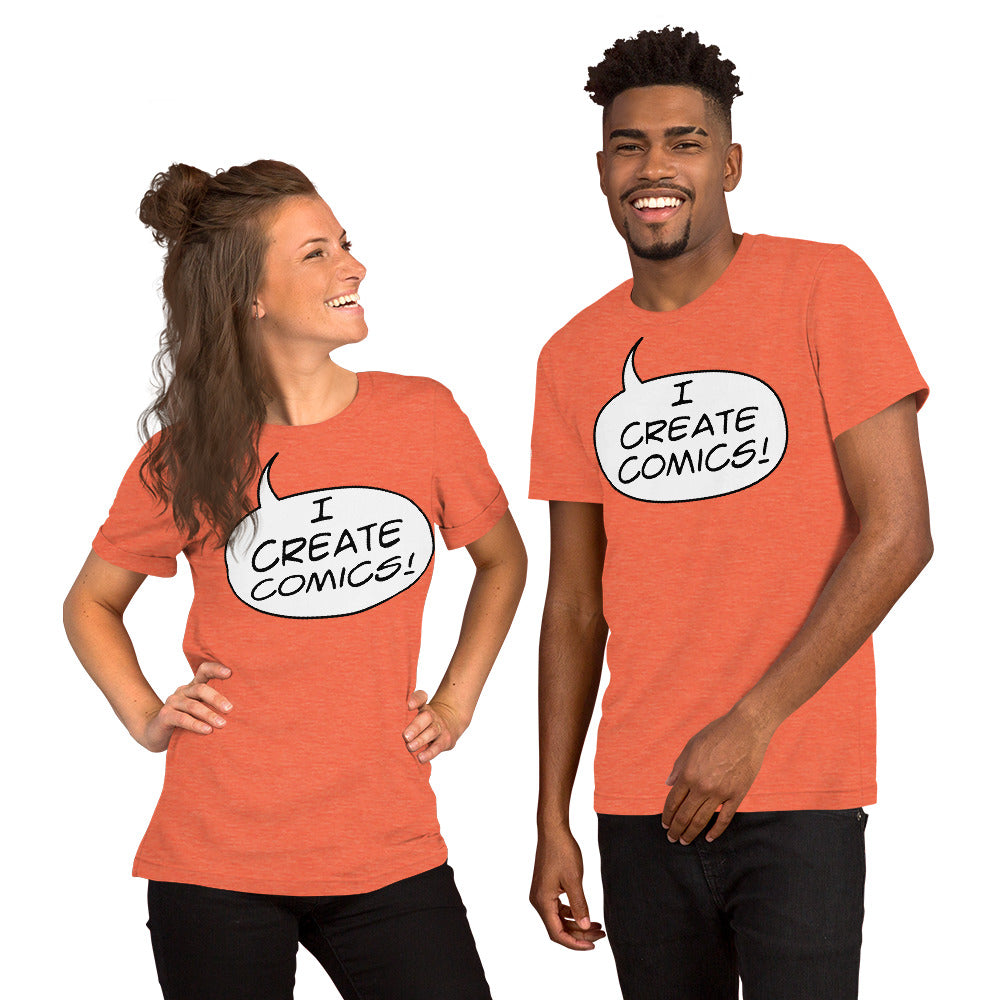 Comics Creative Series - Short-Sleeve Unisex T-Shirt