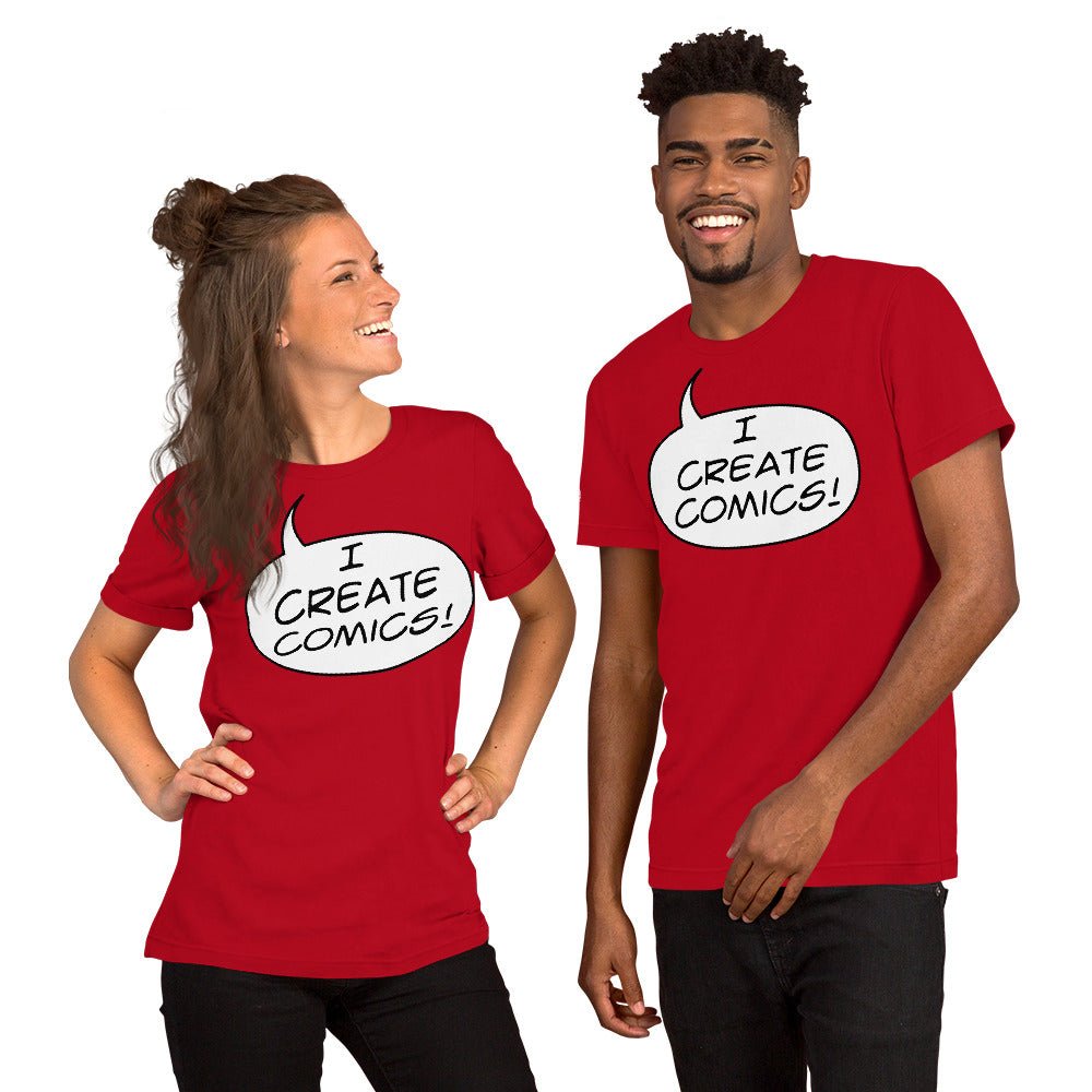 Comics Creative Series - Short-Sleeve Unisex T-Shirt